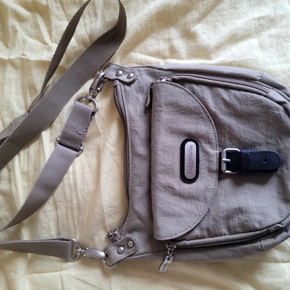Tan Crossbody Bag
